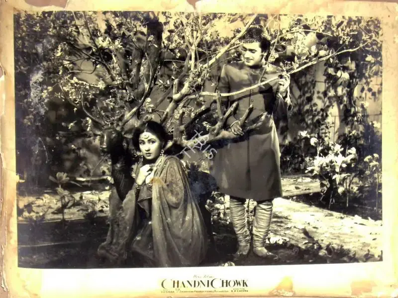 Keki Mistry (Cinematographer), Chandni Chowk, 1954, Lobby Card