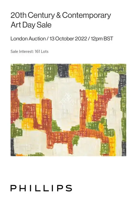 Phillips de Pury (Auction House), 20th Century & Contemporary Art, 2022, Auction Catalogue