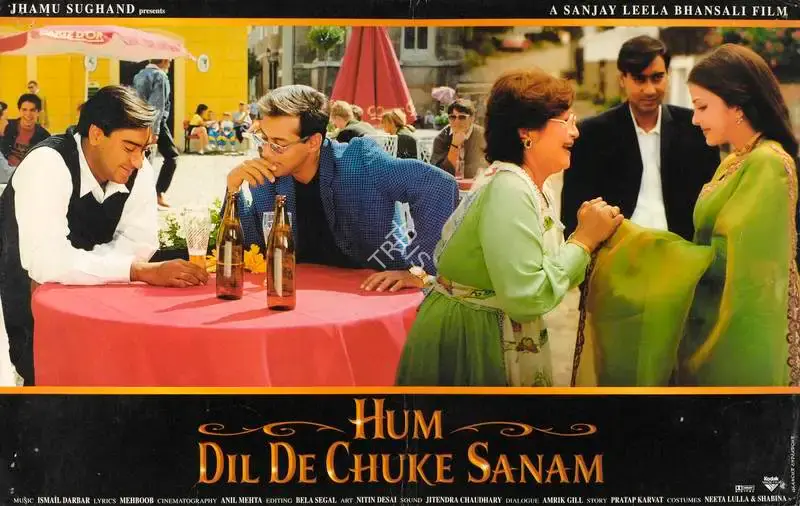 Jhamu Sughand (Producer), Hum Dil De Chuke Sanam, 1999, Lobby Card