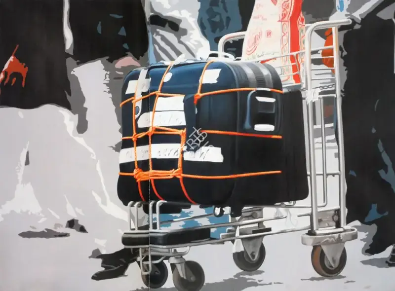 Gupta, Subodh (Artist). Untitled, 2005 | Painting, So.Lon/02.05.08, 2008 · Sotheby's