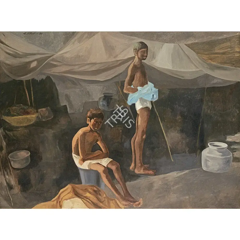 B. Vithal (Artist), Untitled, 1986, Painting