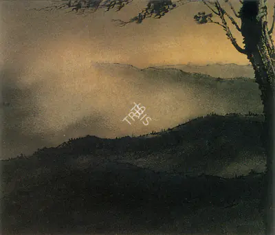 Gaganendranath Tagore (Artist), Landscape, Painting
