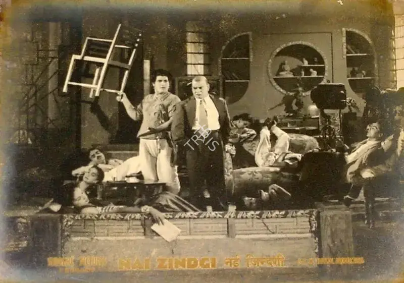 Chimanlal Trivedi (Producer), Nai Zindagi, 1951, Lobby Card