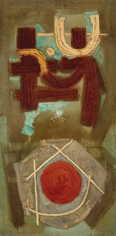 Biren De (Artist), Untitled, 1963, Painting