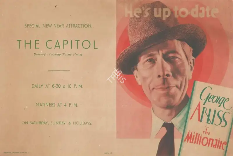 John G. Adolfi (Director), The Millionare, 1931, Handbill