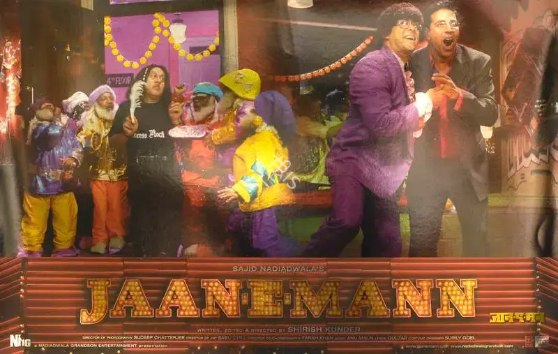 Sudeep Chatterjee (Cinematographer), Jaan E Mann, 2006, Lobby Card