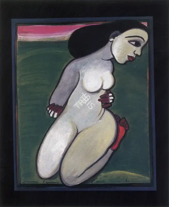 Gogi Saroj Pal (Artist), Naika, 1995, Painting