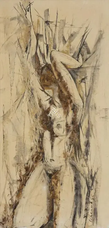 Krishen Khanna (Artist), Untitled, 1958, Painting
