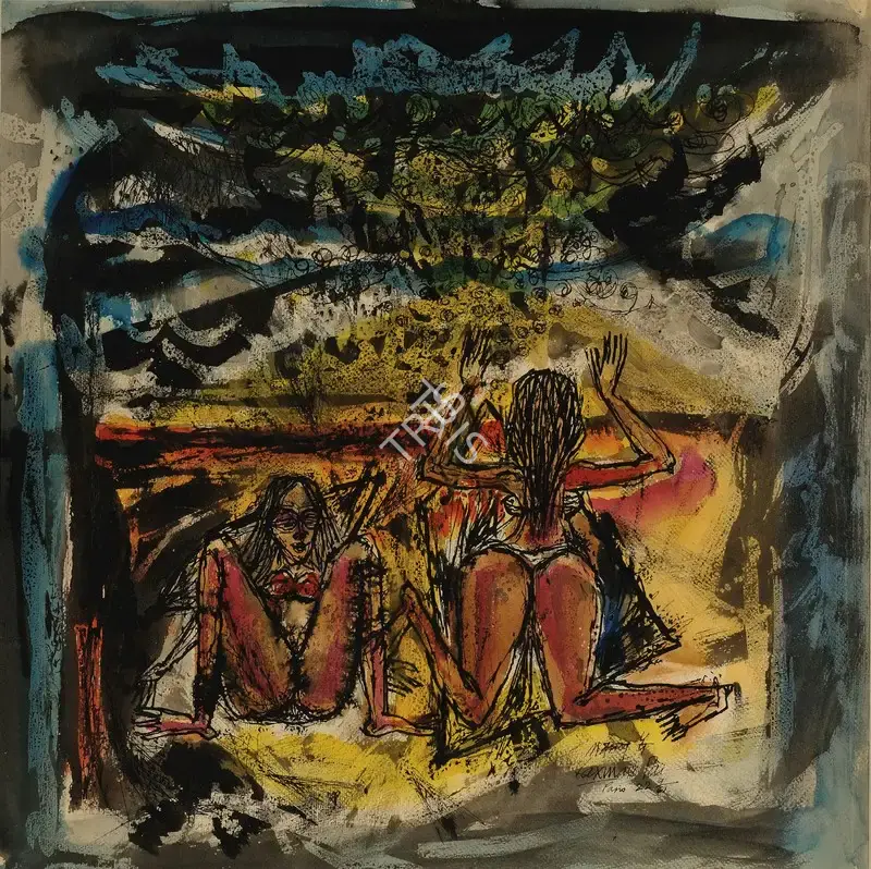 Laxman Pai (Artist), Untitled, 1961, Painting