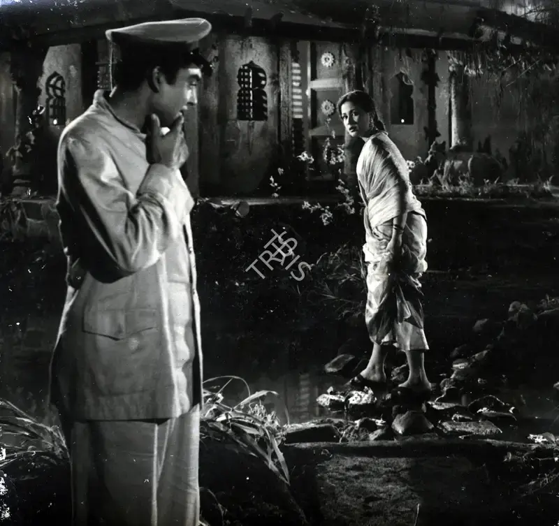 K.H. Kapadia (Cinematographer), Satranj, 1956, Photographic Still