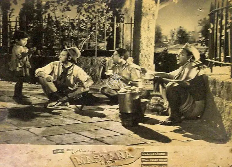 Khushi (Producer), Mastana, 1954, Lobby Card