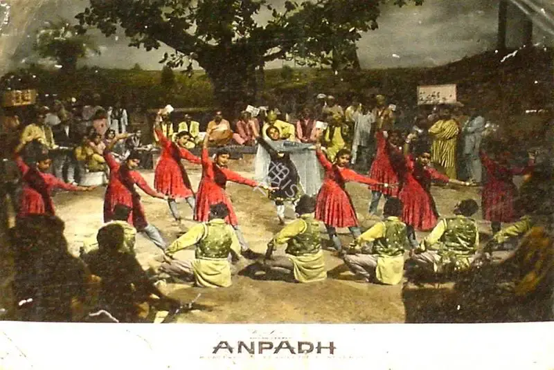 M. Ramchandra (Cinematographer), Anpadh, 1962, Lobby Card
