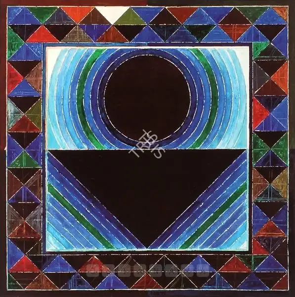 S.H. Raza (Artist), Germination, 1998, Painting
