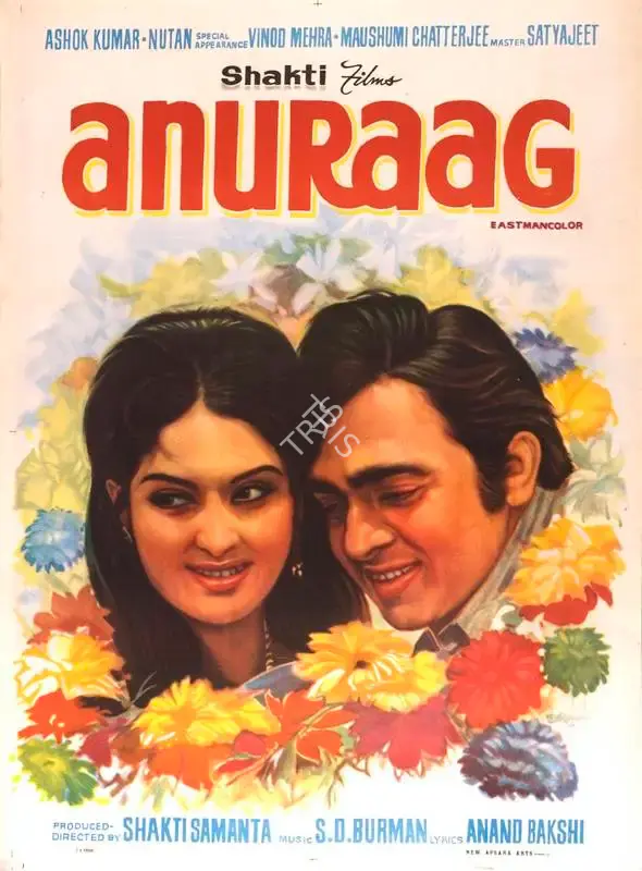 Shakti Samanta (Producer), Anuraag, 1972, Full Sheet Poster