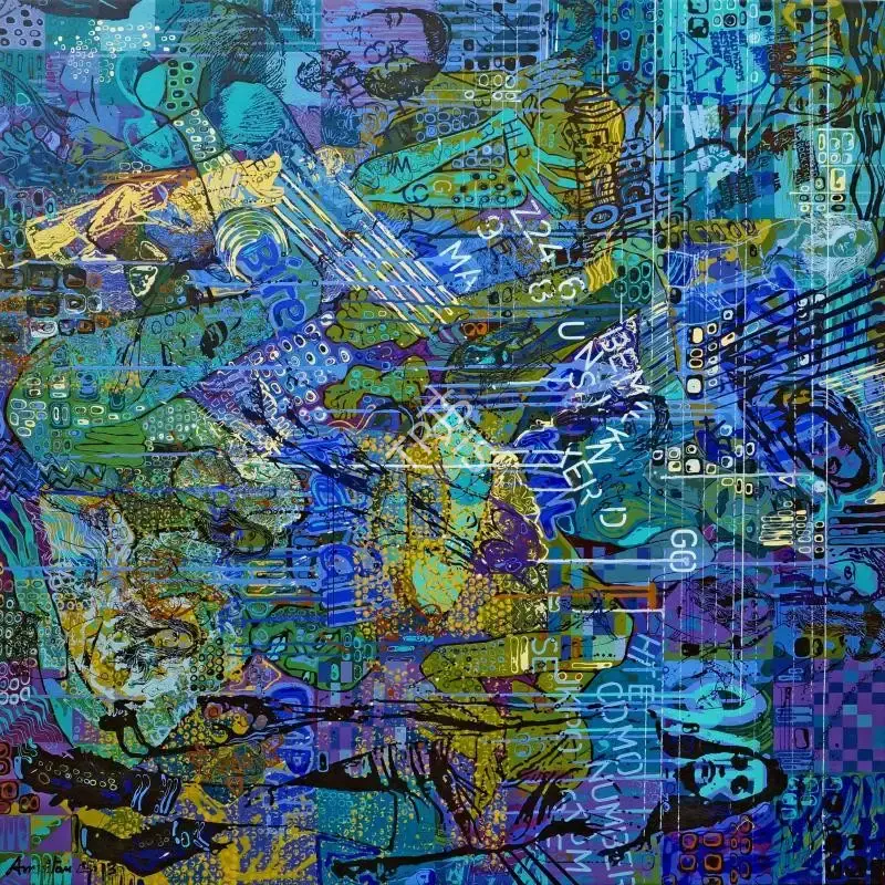 Amritam Das (Artist), Untitled, Painting