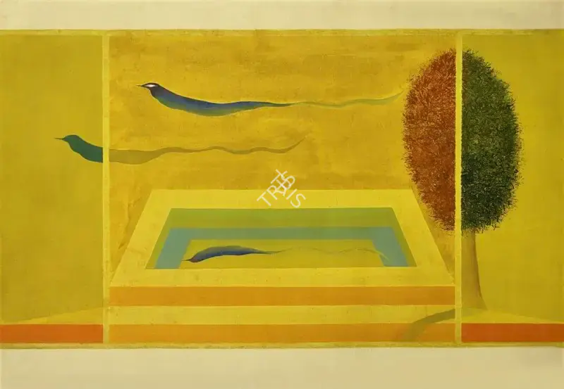 J. Swaminathan (Artist), Untitled, 1970, Painting