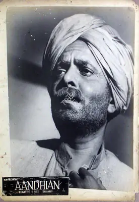 Jal Mistry (Cinematographer), Aandhiyan, 1952, Lobby Card