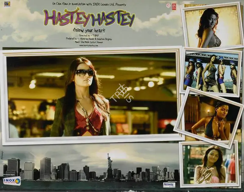 Ashutosh Bajpay (Producer), Hastey Hastey, 2008, Lobby Card