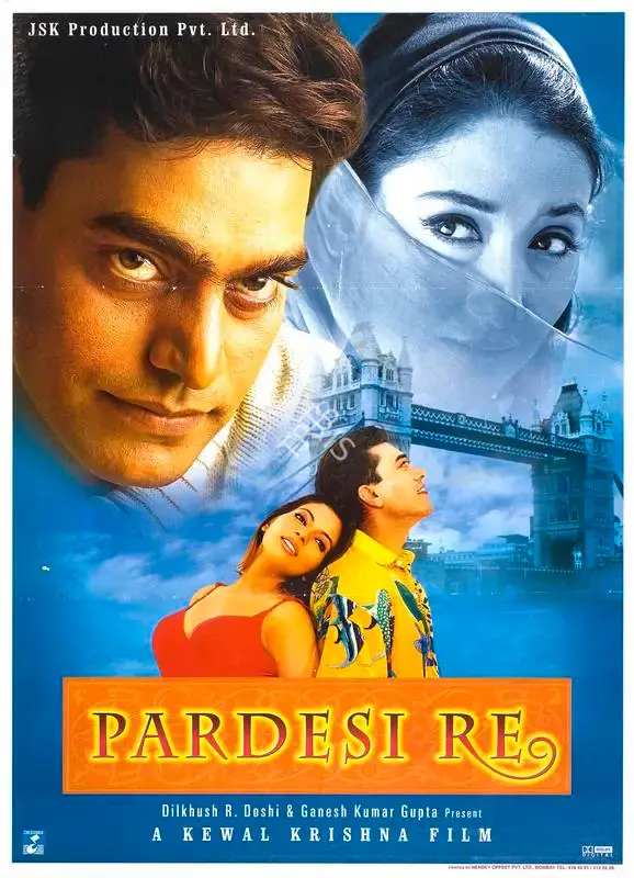 Kewal Krishna (Producer), Pardesi Re, 2002, Full Sheet Poster