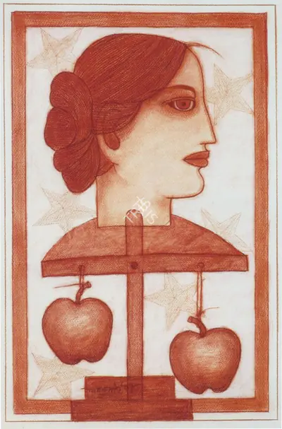 Lalu Prasad Shaw (Artist), Untitled, 2007, Drawing