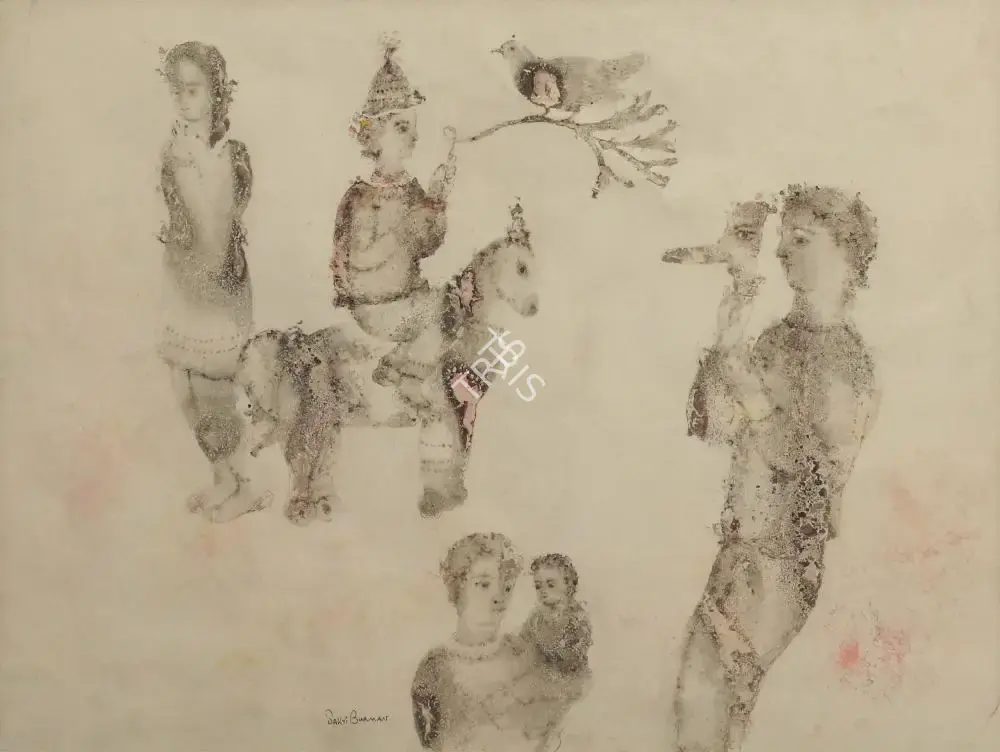 Sakti Burman (Artist), Untitled, Painting