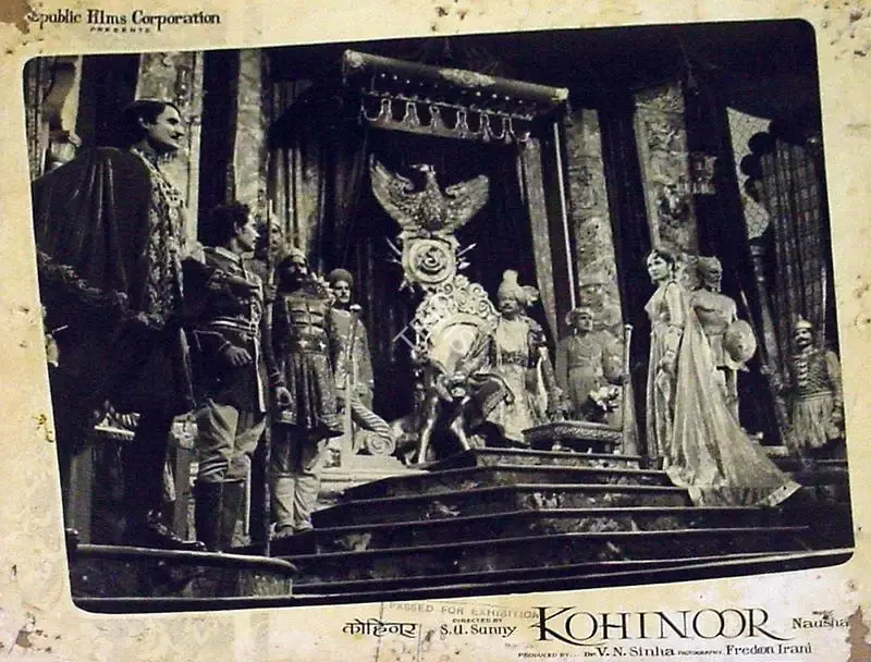 Faredoon A. Irani (Cinematographer), Kohinoor, 1960, Lobby Card