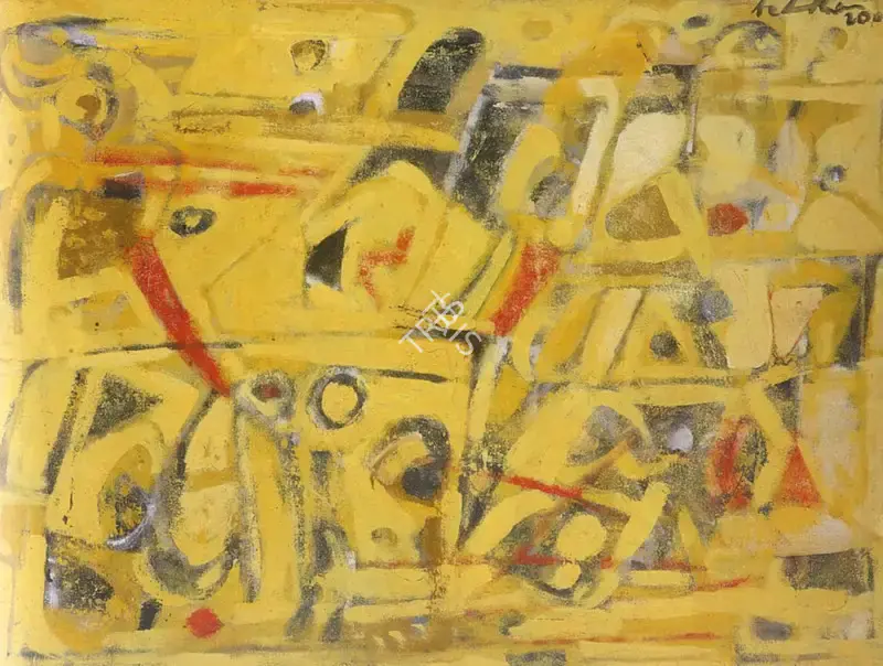 Achutan Kudallur (Artist), Untitled, 2001, Painting