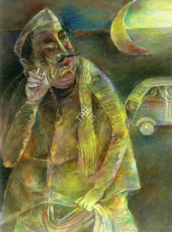 Paritosh Sen (Artist), Untitled, 1989, Painting