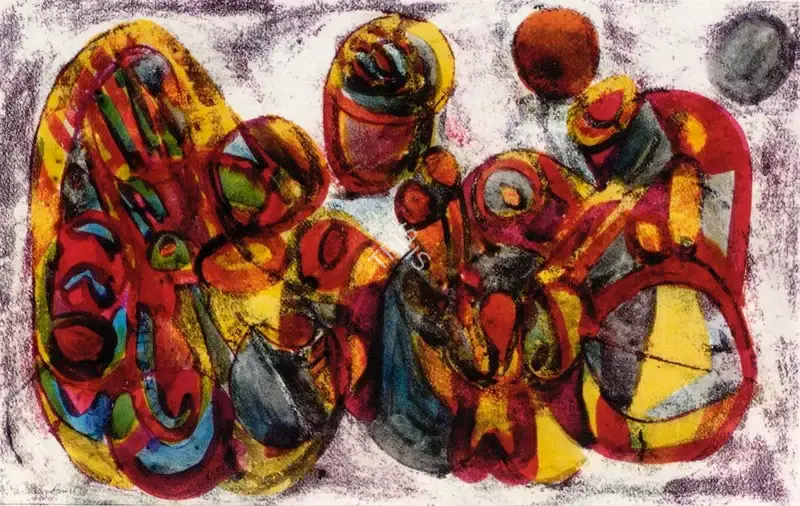 Avinash Chandra (Artist), Untitled, 1965, Painting