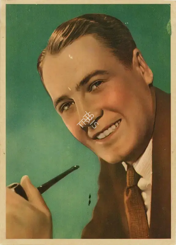 Nestle (Sponsor), Nestle (Sponsor), Stars of the Silver Screen: Ian Hunter | Trading Card, 1930s, Trading Card