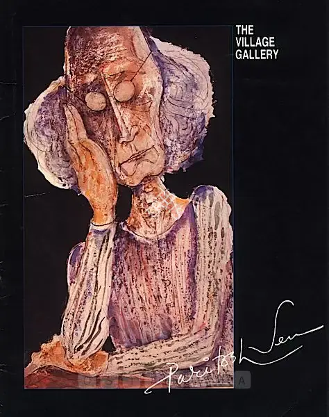 Paritosh Sen (Artist), Exhibition of the Works of Paritosh Sen, 1991, Solo Exhibition Catalogue