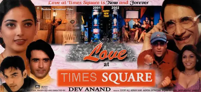 Dev Anand (Producer), Love At Times Square, 2003, Lobby Card