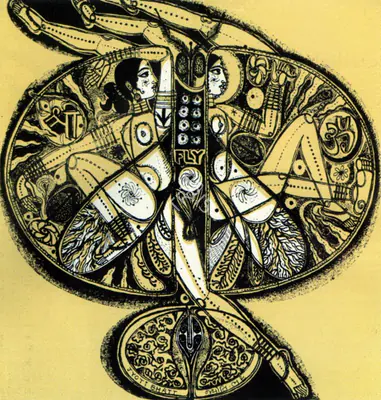 Jyoti Bhatt (Artist), Fly, Graphic Art