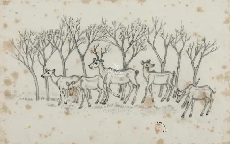Nandalal Bose (Artist), Untitled, 1959, Painting