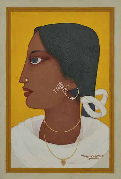 Lalu Prasad Shaw (Artist), Untitled, 2003, Painting