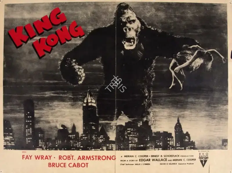 Merian C. Cooper (Director), King Kong, 1933, Poster