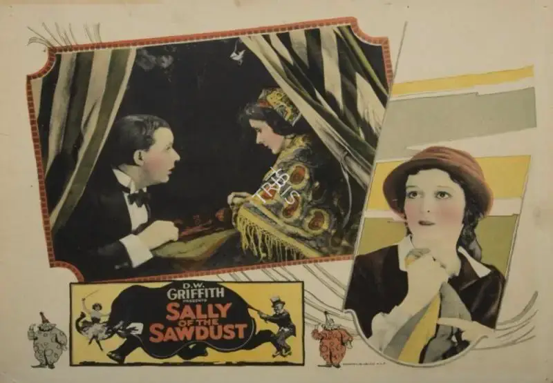D.W. Griffith (Director), Sally of the Sawdust, 1925, Lobby card