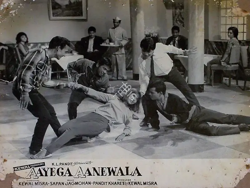 Kewal Mishra (Producer), Aayega Aaney Wala, 1967, Lobby Card