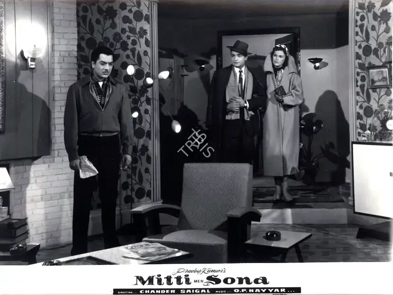 Pradeep Kumar (Producer), Mitti Me Sona, 1960, Photographic Still