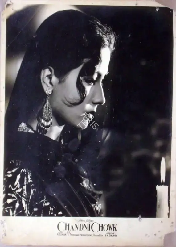 Keki Mistry (Cinematographer), Chandni Chowk, 1954, Lobby Card