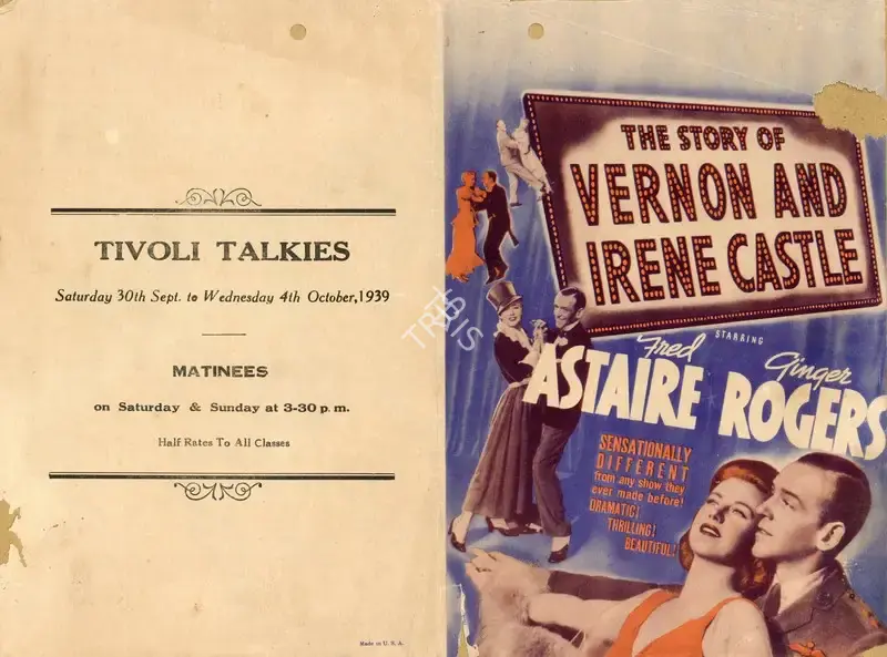 H.C. Potter (Director), The Story of Vernon and Irene Castle, 1939, Handbill