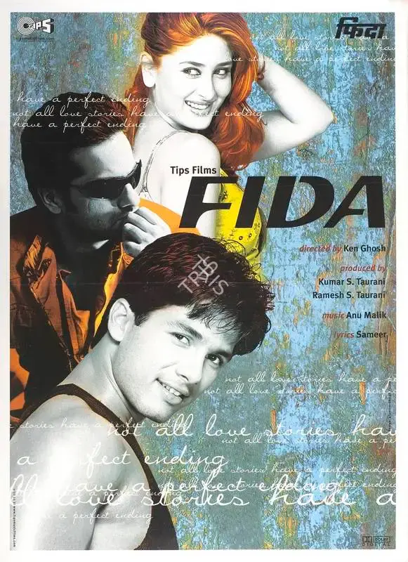Kumar Taurani (Producer), Fida, 2004, Full Sheet Poster