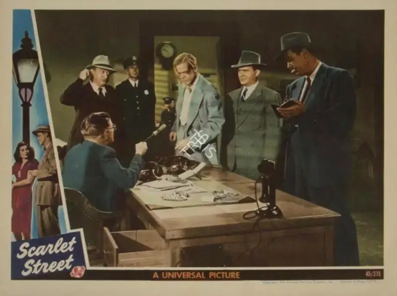 Milton R. Krasner (Cinematographer), Scarlet Street, 1945, Lobby Card