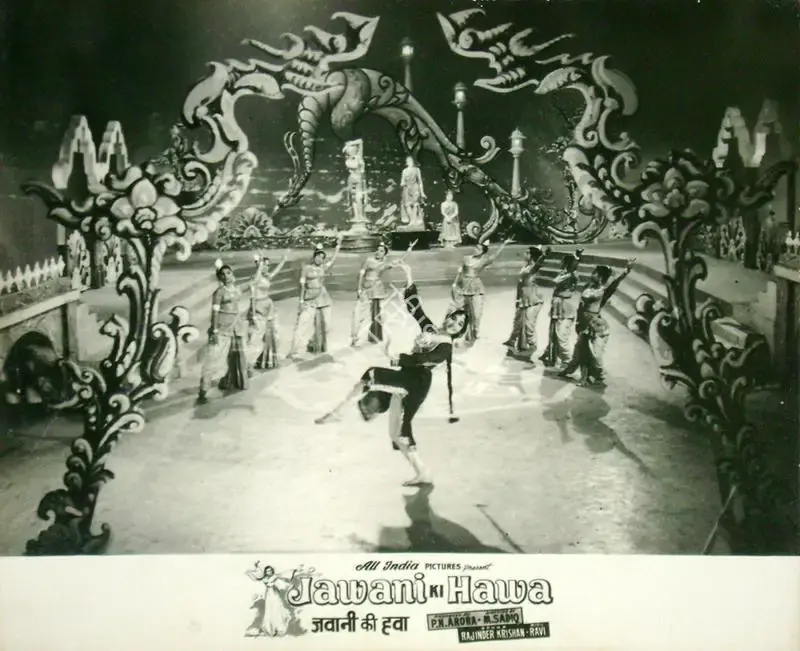 V. Avadhut (Cinematographer), Jawani Ki Hawa, 1959, Lobby Card
