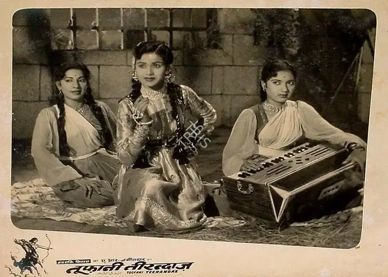 A.R. Zamindar (Producer), Toofani Teerandaz, 1959, Lobby Card