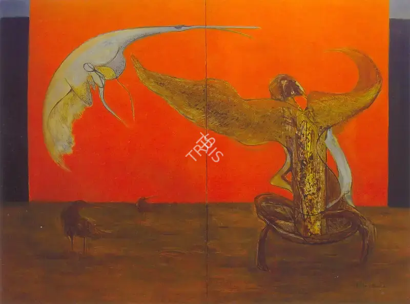 Amitava Das (Artist), Metamorphosis II, 2004, Painting