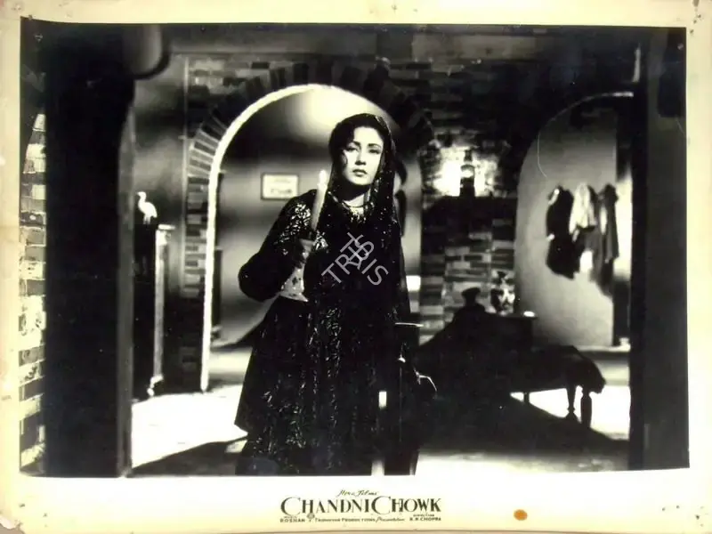 Keki Mistry (Cinematographer), Chandni Chowk, 1954, Lobby Card