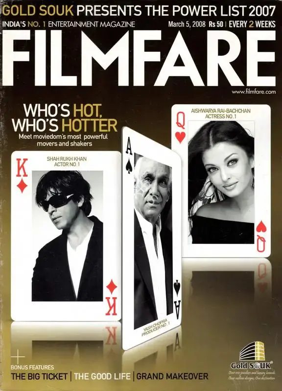 Jitesh Pillaai (Editor), Filmfare, 2008, Magazine
