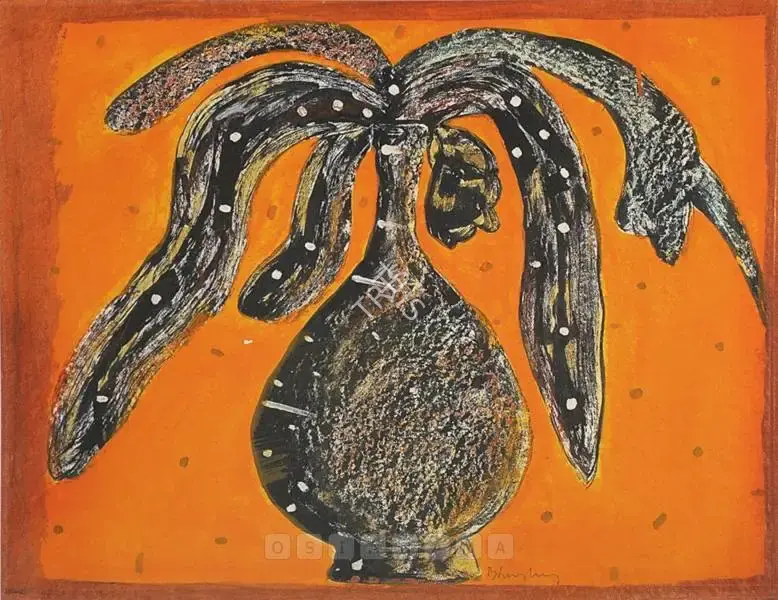 R.B. Bhaskaran (Artist), Still Life, Painting