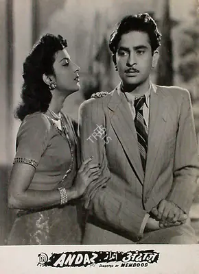 Faredoon A. Irani (Cinematographer), Andaz, 1949, Lobby Card